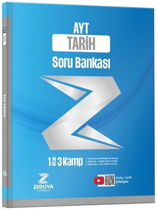 Zeduva YKS AYT Ardıç Tarih Soru Bankası - Soner Ardıç Zeduva Yayınları