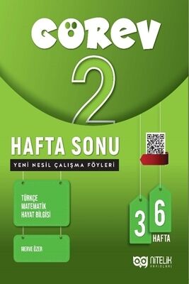 Nitelik 2. Sınıf Tüm Dersler Görev Hafta Sonu Çalışma Föyleri Nitelik Yayınları