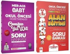 SÜPER FİYAT - Yönerge + İndeks ÖABT MEB-AGS Okul Öncesi  Alan Eğitimi + Çocuğun Yüz Dili Soru Bankası 2 li Set - Muhammet Güngör Yönerge İndeks Akademi Yayınları