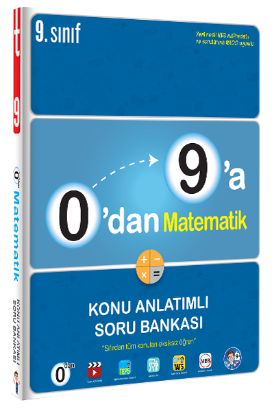 Tonguç 9. Sınıf 0 dan 9 a Matematik Konu Anlatımlı Soru Bankası Tonguç Akademi