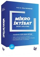 SÜPER FİYAT - 4T Yayınları KPSS A Grubu Mikro İktisat Konu Anlatımı 17. Baskı - Yüksel Bilgili Bayraktar 4T Yayınları