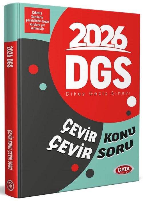 Data 2026 DGS Çevir Konu Çevir Soru Data Yayınları