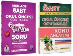 SÜPER FİYAT - Yönerge + İndeks ÖABT MEB-AGS Okul Öncesi Konu + Çocuğun Yüz Dili Soru Bankası 2 li Set - Muhammet Güngör Yönerge + İndeks Akademi Yayınları