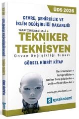 GYS Akademi 2026 GYS ÜDS Çevre Şehircilik İklim Değişikliği Bakanlığı Tekniker-Teknisyen Görsel Hibrit Kitap Görevde Yükselme Ünvan Değişikliği GYS Akademi