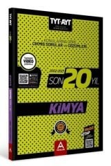 A Yayınları YKS TYT AYT Kimya Son 20 Yıl Çıkmış Sorular 2002-2021 A Yayınları