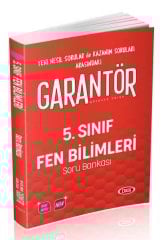 SÜPER FİYAT - Data 5. Sınıf Fen Bilimleri Garantör Soru Bankası Data Yayınları