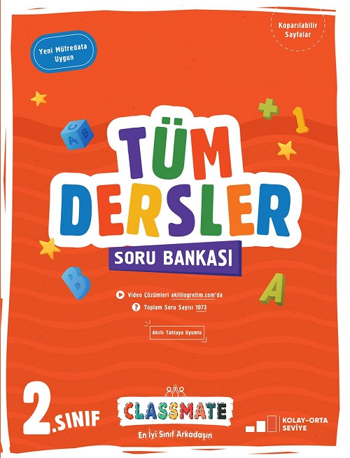Okyanus 2. Sınıf Tüm Dersler Classmate Soru Bankası Okyanus Yayınları