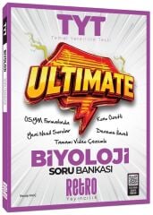 Retro YKS TYT Biyoloji Ultimate Soru Bankası Çözümlü - Recep Kılıç Retro Yayıncılık
