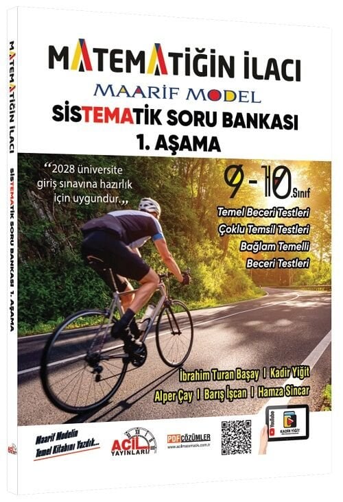 Acil YKS TYT Matematiğin İlacı Sistematik Soru Bankası 1. Aşama Acil Yayınları