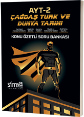 Simya YKS AYT-2 Çağdaş Türk ve Dünya Tarihi Kahraman Konu Özetli Soru Bankası Simya Yayınları