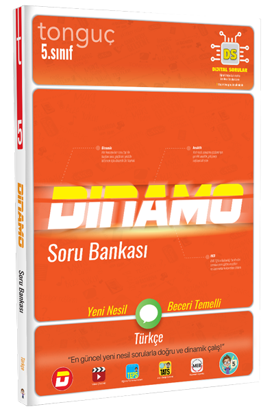 Tonguç 5. Sınıf Türkçe Dinamo Soru Bankası Tonguç Akademi