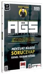Yargı 2025 MEB-AGS Mevzuat Bilgisi Soru Cevap Genel Tekrar Kitabı - Özgür Özkınık Yargı Yayınları