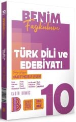 Benim Hocam 10. Sınıf Türk Dili ve Edebiyatı Maarif Model Benim Fasikülüm - Kadir Gümüş Benim Hocam Yayınları