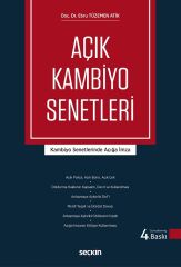 Seçkin Açık Kambiyo Senetleri 4. Baskı - Ebru Tüzemen Atik Seçkin Yayınları