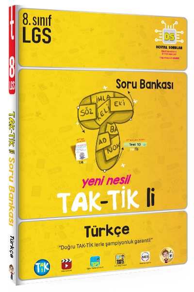 Tonguç 8. Sınıf LGS Türkçe Taktikli Soru Bankası Tonguç Akademi