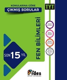 Fides YKS TYT Fen Bilimleri Son 15 Yıl Konularına Göre Çıkmış Sorular Soru Bankası Fides Yayınları