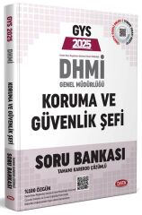 Data 2025 GYS DHMİ Genel Müdürlüğü Koruma ve Güvenlik Şefi Soru Bankası Çözümlü Görevde Yükselme Data Yayınları