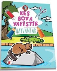 Çocuk Akademi Kes Boya Yapıştır - Hayvanlar Çocuk Akademi