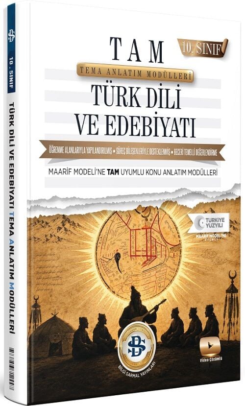 Bilgi Sarmal 10. Sınıf Türk Dili ve Edebiyatı Tema Maarif Model Konu Anlatım Modülleri Bilgi Sarmal Yayınları