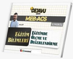 YENİ AGS - TKM Akademi MEB-AGS Eğitim Bilimleri DEJAVU Konu Anlatımlı 6 lı Fasikül Set - Metin Şar TKM Akademi