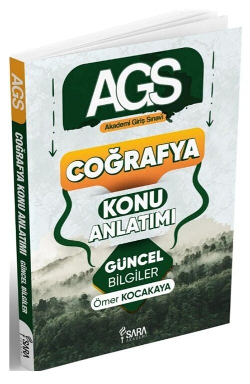 Şara Akademi MEB-AGS Türkiye Coğrafyası Konu Anlatımı - Ömer Kocakaya Şara Akademi