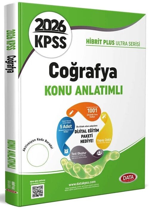 Data 2026 KPSS Coğrafya Ultra Konu Anlatımlı Data Yayınları