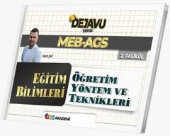 YENİ AGS - TKM Akademi MEB-AGS Eğitim Bilimleri DEJAVU Konu Anlatımlı 6 lı Fasikül Set - Metin Şar TKM Akademi