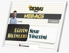YENİ AGS - TKM Akademi MEB-AGS Eğitim Bilimleri DEJAVU Konu Anlatımlı 6 lı Fasikül Set - Metin Şar TKM Akademi