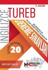 Master Work TUREB İngilizce Dil Ekletme ve Seviye Tespit Sınavı 20 Özgün Deneme Master Work Yayınları