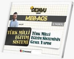YENİ AGS - TKM Akademi MEB-AGS Türk Milli Eğitim Sistemi DEJAVU Konu Anlatımlı 5 li Fasikül Set - Metin Şar TKM Akademi