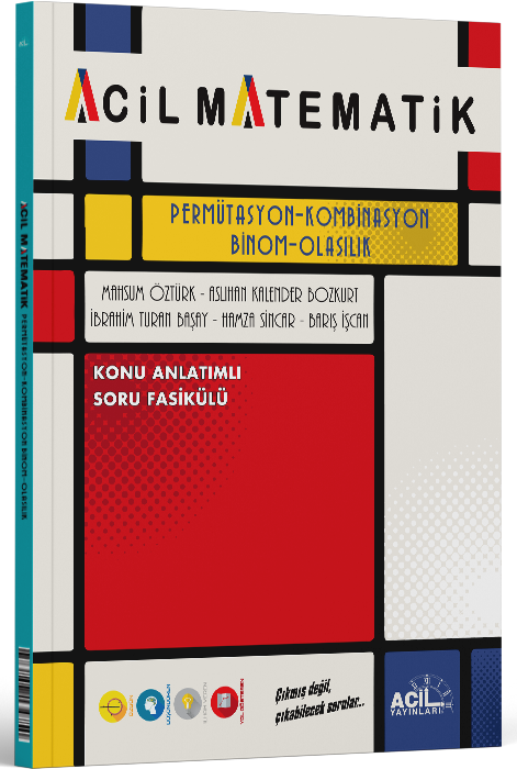 Acil YKS Acil Matematik Permütasyon Kombinasyon Binom Olasılık Acil Yayınları