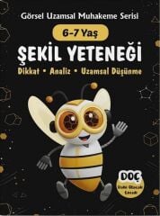 6-7 Yaş Şekil Yeteneği Görsel Uzamsal Muhakeme Serisi Dahi Olacak Çocuk