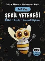 7-8 Yaş Şekil Yeteneği Görsel Uzamsal Muhakeme Serisi Dahi Olacak Çocuk