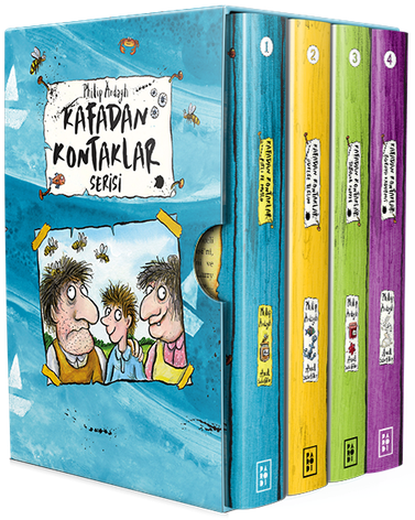 Kafadan Kontaklar Serisi 4 Kitap Set - Philip Ardagh Parodi Yayınları