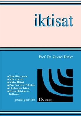 Ekin İktisat 16. Baskı - Zeynel Dinler Ekin Yayınları