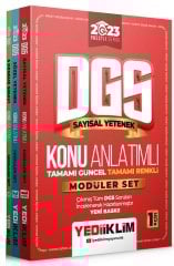 Yediiklim 2023 DGS Prestij Konu Anlatımlı Modüler Set Yediiklim Yayınları