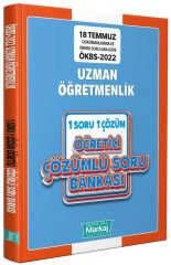 Markaj 2022 MEB ÖKBS Uzman Öğretmen 1 Soru 1 Çözüm Öğretici Soru Bankası Çözümlü Markaj Yayınları