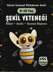 9-10 Yaş Şekil Yeteneği Görsel Uzamsal Muhakeme Serisi Dahi Olacak Çocuk