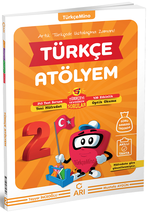 Arı Yayınları 2. Sınıf Türkçemino Türkçe Atölyem Arı Yayınları