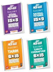 Yönerge 2027 MEB-AGS Sözel + Sayısal Yetenek + Tarih + Türkiye Coğrafyası İLELEBET 47 Deneme 4 lü Set Yönerge Yayınları