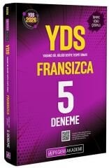 Pegem 2026 YDS Fransızca 5 Deneme Çözümlü Pegem Akademi Yayınları