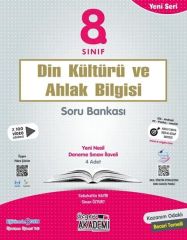 Üçgen Akademi 8. Sınıf Din Kültürü ve Ahlak Bilgisi Yeni Seri Soru Bankası Üçgen Akademi Yayınları