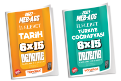 Yönerge 2027 MEB-AGS Tarih + Türkiye Coğrafyası İLELEBET 30 Deneme 2 li Set Yönerge Yayınları