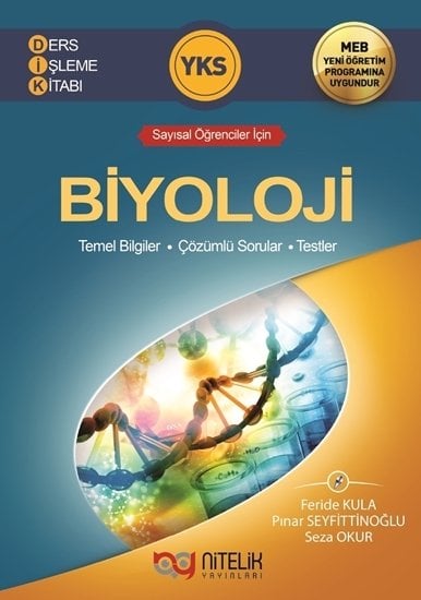 Nitelik YKS TYT AYT Biyoloji Ders İşleme Kitabı Nitelik Yayınları