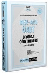 SÜPER FİYAT - Pegem 2026 ÖABT MEB-AGS Biyoloji Öğretmenliği Konu Anlatımlı Pegem Akademi Yayınları