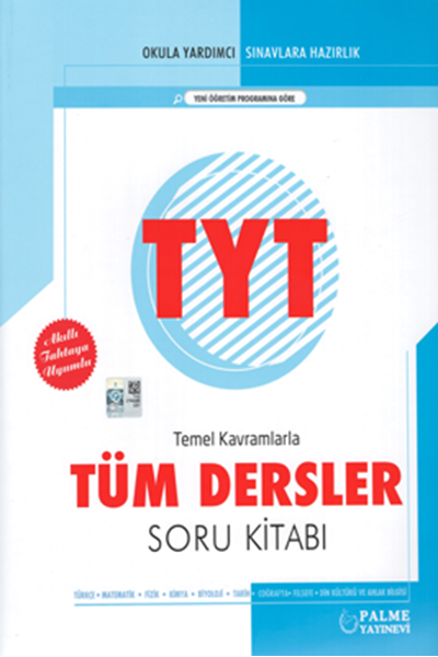 Palme YKS TYT Temel Kavramlarla Tüm Dersler Soru Kitabı Palme Yayınları