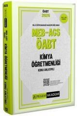 SÜPER FİYAT - Pegem 2026 ÖABT MEB-AGS Kimya Öğretmenliği Konu Anlatımlı Pegem Akademi Yayınları