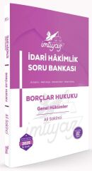 Temsil 2025 İMTİYAZ İdari Hakimlik Borçlar Hukuku Genel Hükümler Soru Bankası Çözümlü 5. Baskı - Ali Sakinci Temsil Yayınları