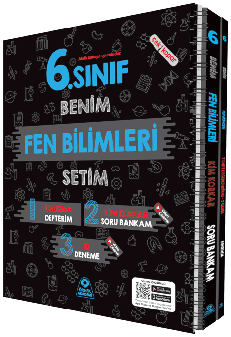 Örnek Akademi 6. Sınıf Benim Fen Bilimleri Setim Örnek Akademi Yayınları