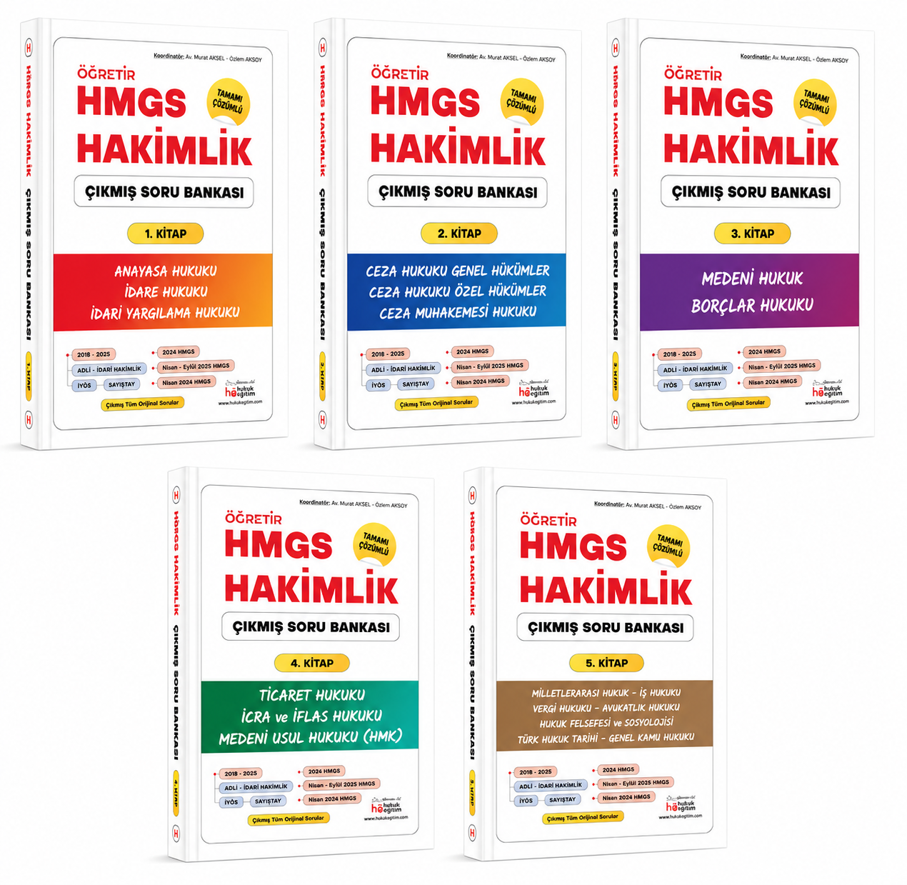 Öğretir Kaymakamlık HMGS Hakimlik Çıkmış Soru Bankası Seti Çözümlü Öğretir Yayınları